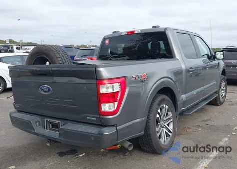 2021 Ford F150 Supercrew из США, поврежденный, VIN 1FTEW1EP5MFA44692